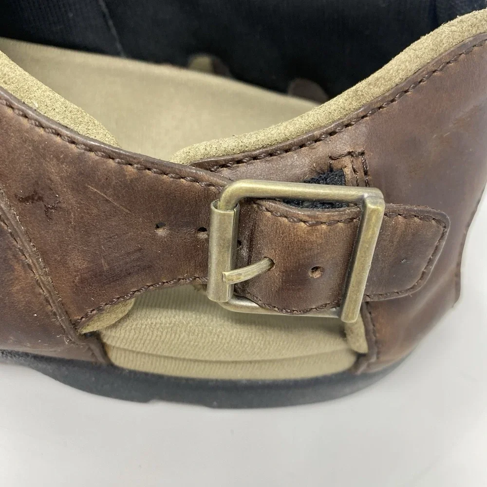 Teva Men 13 Waterproof Brown‎ Genuine Leather Close Toe Casual Outdoors Hiking